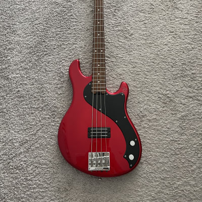 Fender Modern Player Dimension Bass 2014 MIC Candy Apple Red 4-String Guitar image 1