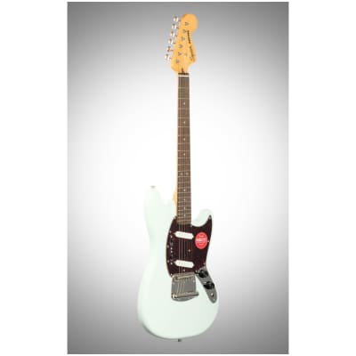 Squier Classic Vibe '60s Mustang Electric Guitar, Sonic Blue image 4