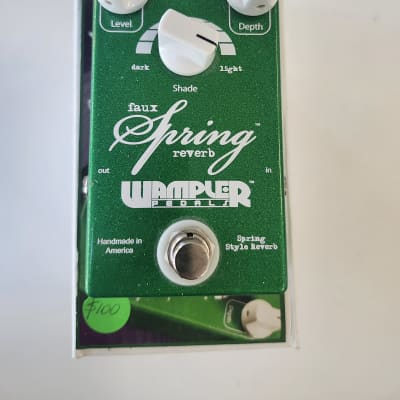 Reverb.com listing, price, conditions, and images for wampler-faux-spring-reverb