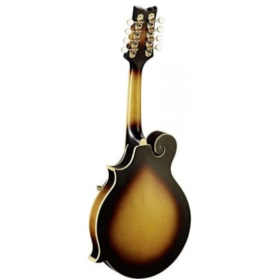 Ortega Guitars RMFE90TS F-Style Mandolin Sunburst w/Bag image 3