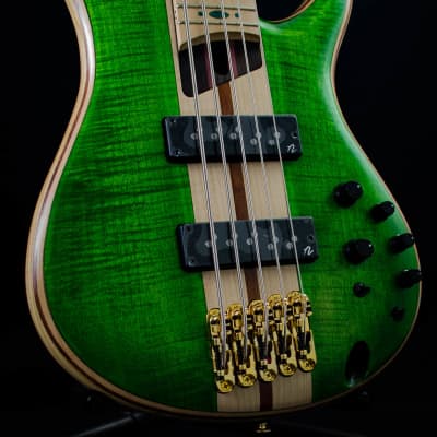 Ibanez Premium SR5FMDX EGL Emerald Green w/ Dlx Gig Bag image 2