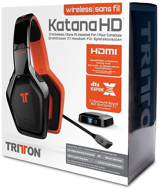 TRITTON Katana HD : 1er casque gaming sans-fil alimenté via HDMI -  LegolasGamer