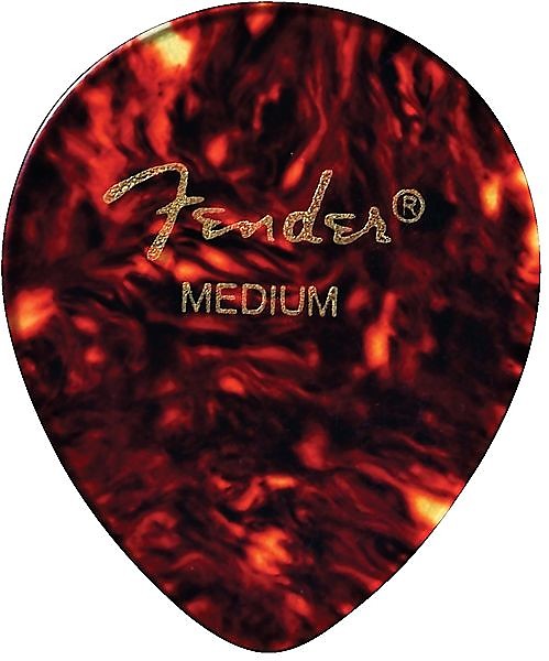 Fender 347 Shape Picks, Shell, Medium, 12 Count 2016 image 1