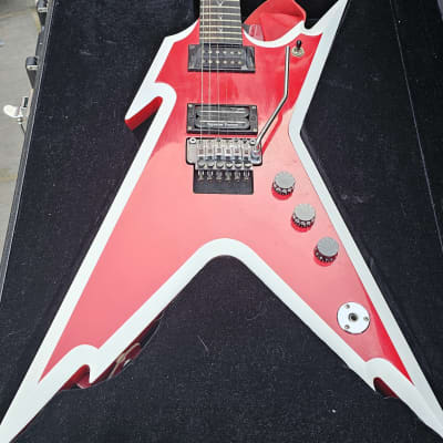 Dean Razorback Red/white - Only 100 ever made Wordwide! | Reverb UK