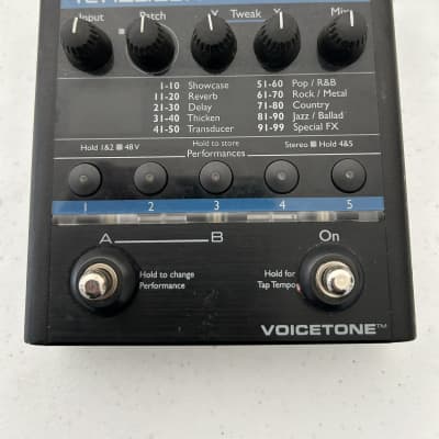 TC Helicon VoiceTone Create 2007 - 2009 - Black | Reverb