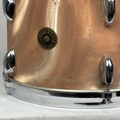 Gretsch 18/12/14" 1960's Round Badge Bop Drum Set - Sunset Satin Flame image 16