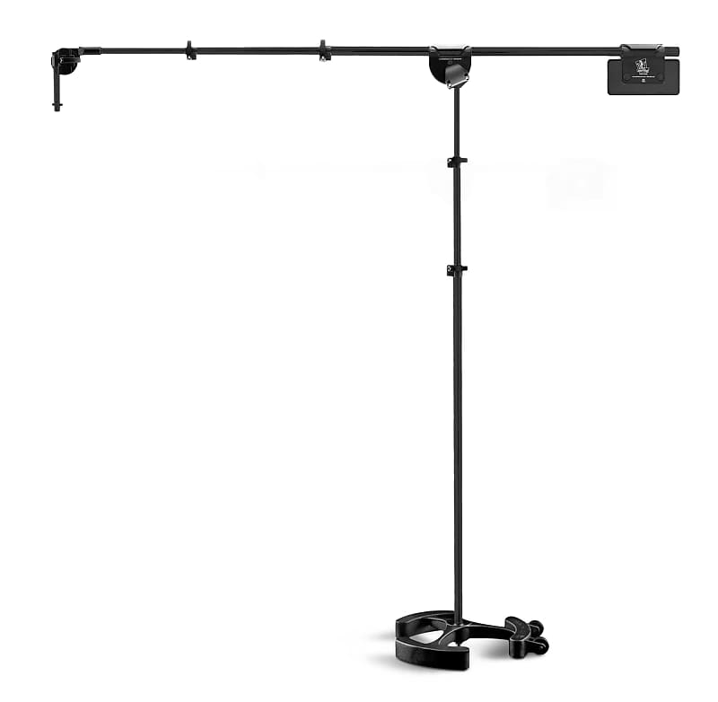 Latch Lake micKing 3300 Studio Boom Microphone Stand (Black) image 1