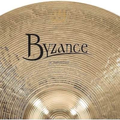 Meinl Byzance Brilliant B18MC-B 18" Medium Crash Cymbal  (Video Demo) image 6
