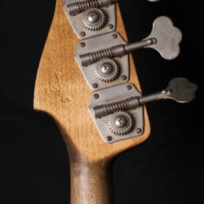 2002 Fender Custom Shop Jaco Pastorius Relic Jazz Bass Sunburst image 9