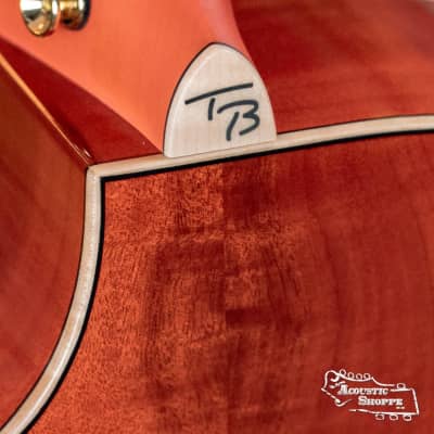 Breedlove Tom Bedell's Blues Orange Vintage Edition All Myrtlewood Concertina Cutaway Acoustic Guitar w/ LR Baggs M1 Pickup #9079 image 12
