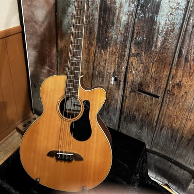 Alvarez AB60CE Acoustic-Electric Bass Guitar, Natural, Like-New, Open Box! for sale