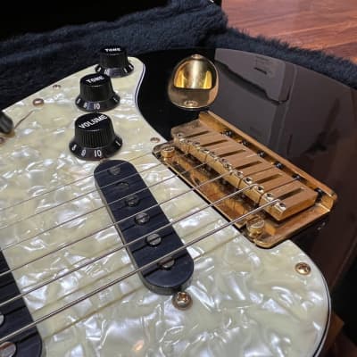 1995 Fender Custom Shop Black Beauty Strat LE Stratocaster Limited Edition image 10