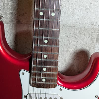 Fernandes Stratocaster The Function RST FST 80's Candy Apple Red image 4