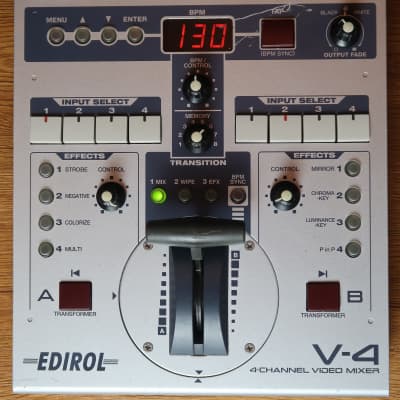 Roland Edirol V-4 Four Channel Video Mixer Switcher and effects 