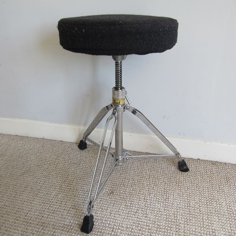 Pearl Vintage double braced Drum Throne with cloth top
