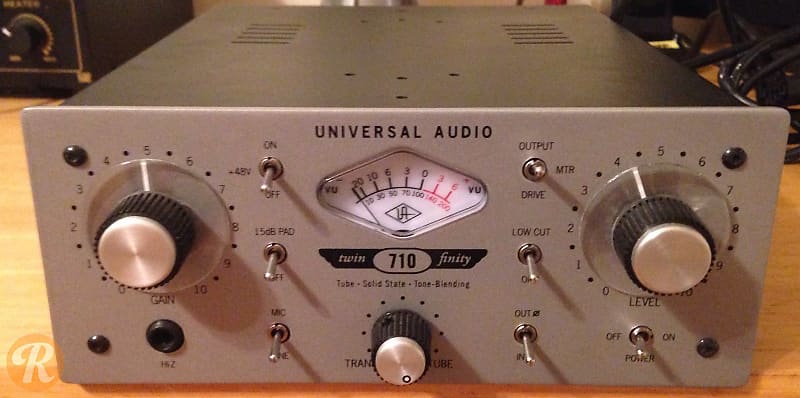 Universal Audio 710 Twin-Finity Tone Blending Mic Preamp image 2