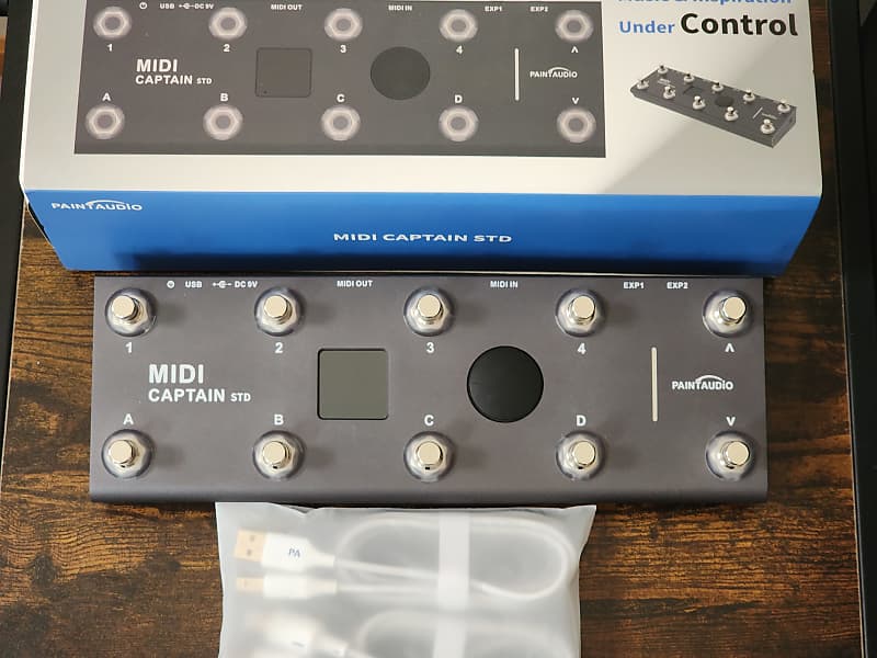 MIDI Captain STD Vesion (Black) – PaintAudio