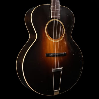 1930s Regal Roundhole X-Braced Carved-Top Archtop Guitar | Reverb