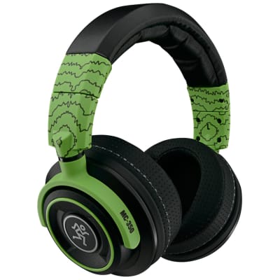 Mackie MC-350-LTD-GRN Closed-Back Over-Ear Headphones, Limited-Edition Green image 1