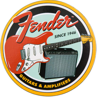 Fender Vintage Guitar & Amp Drink Coaster 4 Pack image 2