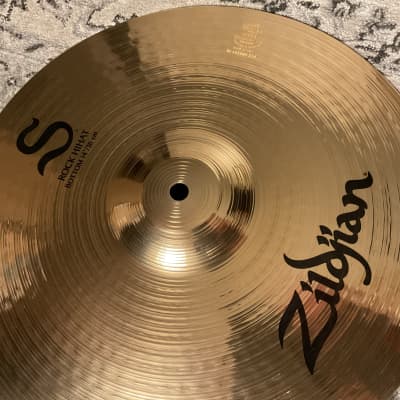 (MINT) Zildjian Custom 14” Pair A Rock Top & S Rock Bottom image 4