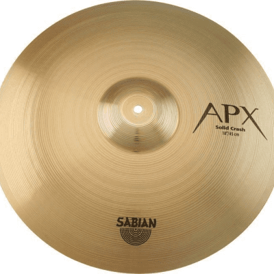 Sabian 16" APX Solid Crash Cymbal