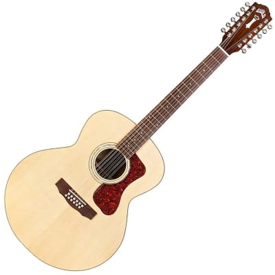 Guild F-1512 12-string 100 All Solid Jumbo Natural Gloss, 384-3510-721 image 6