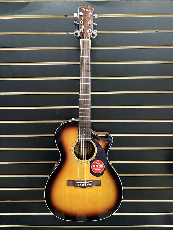 Fender CC-140SCE　エレアコ （管理サカ） FENDER ( フェンダー ) CC-140SCE Concert Walnut Sunburst 送料