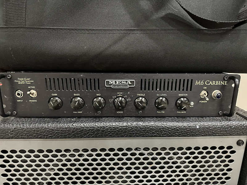 Mesa Boogie M6 Carbine 600-Watt Rackmount Bass Amp Head