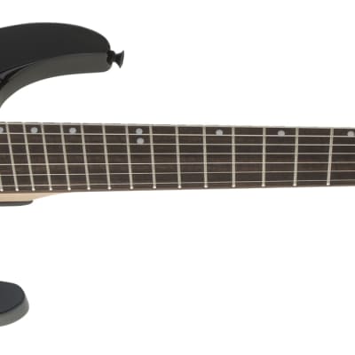 Jackson X Series Dinky DKAF7 MS Electric Guitar, 7-String, Black image 5