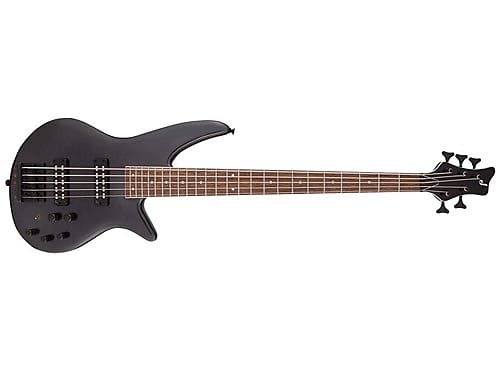 Jackson X Series Spectra Bass SBX V 5-String Bass Guitar (Metallic Black) (HO2) image 1