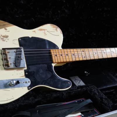 Fender Custom Shop Tribute Masterbuilt Jeff Beck Esquire 2006 - White image 2