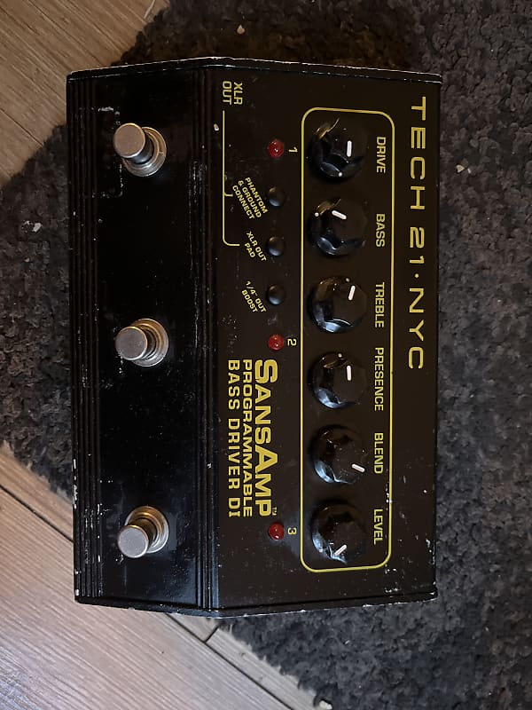 Tech 21 Sansamp Programmable Bass Driver