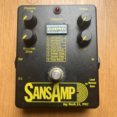 Tech 21 Sansamp Classic Guitar/Bass Pedal From Japan | eBay