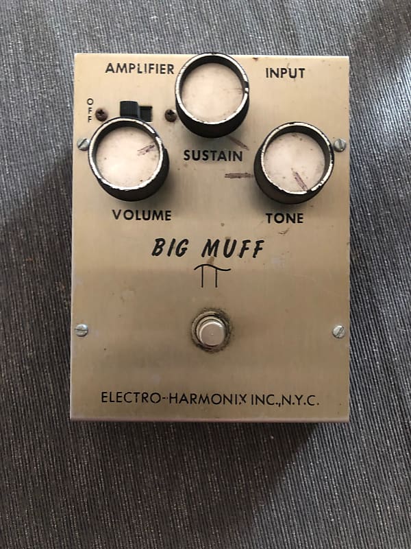 Electro-Harmonix Big Muff Pi V1 1970 Model, Original Circuit, One Owner! (Triangle) image 1