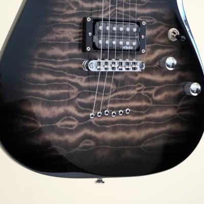 Schecter C-6 Plus Electric Guitar Charcoal Burst image 4