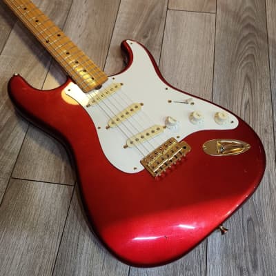 Fernandes LE-2G - Candy Apple Red MIJ LE-2 Stratocaster 7 Lbs 8 Ounces image 3