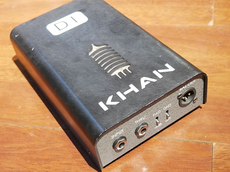 DTM・DAW KHAN AUDIO VTDI Khan Audio VTDI Vacuum Tube Direct Injection Tube DI | Reverb