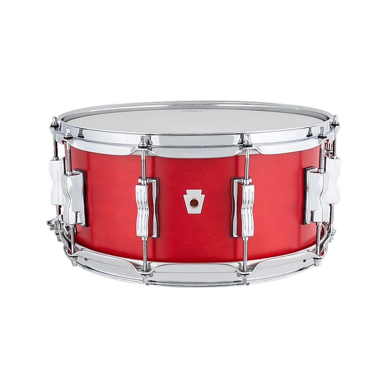 Ludwig LSN364XXPR 6.5x14inch Neusonic Snare Drum, Satin Diablo Red