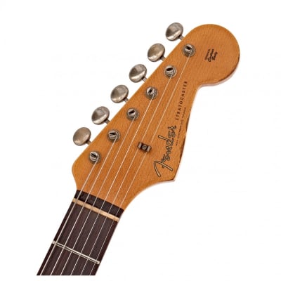 Fender Custom Shop '60 Reissue Stratocaster Relic 2022 Aged Daphne Blue image 4