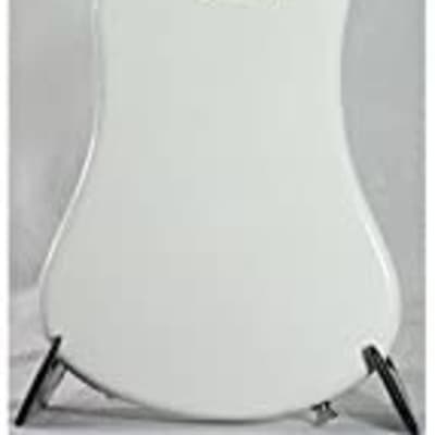 Hofner HOF-HCT-SH-WH-O Shorty Electric Travel Guitar - White - with Gig Bag image 2