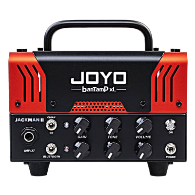 Joyo BanTamP JackMan II 20-Watt Tube Guitar Head Red with Foot Pedal for sale