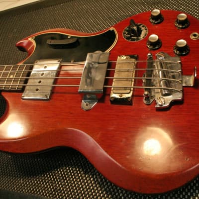 Gibson EB-3 1962 Cherry image 14