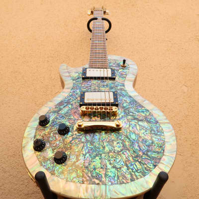 Wolf WLP 750T Special Edition *Left Handed Electric Guitar - Abalone w/Gator Hard Case image 14