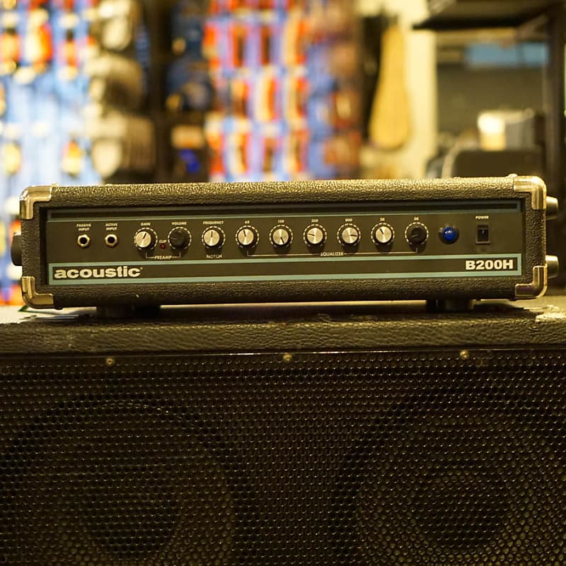 Acoustic B200H 200w Bass Amp Head - Used image 1