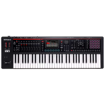 Mint Roland Fantom-06 61-Key SuperNATURAL Synthesizer Keyboard w/ Synth Action Keys
