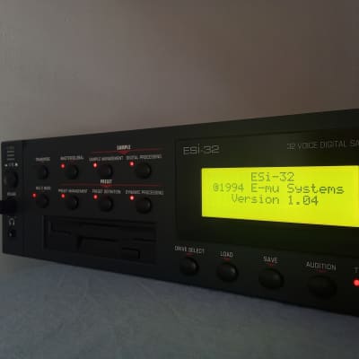 New green LCD display only for Emu Esi 32 with 14 pin Lcd (for destinations outside of those specified, please write to me)