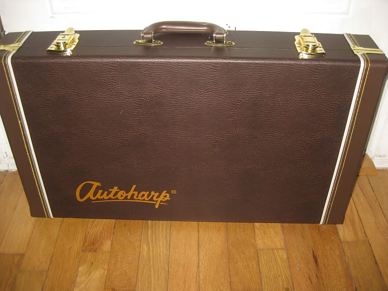 Oscar Schmidt Autoharp Case Hard Shell AC449 Fur Lined Open Reverb