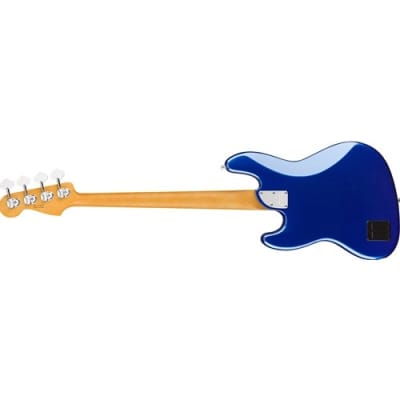 Fender American Ultra Jazz Bass with a Maple Neck in Cobra Blue image 3