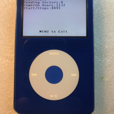 Apple iPod CLASSIC 60GB 5th Gen video A1136 2005 - Blue NEW 